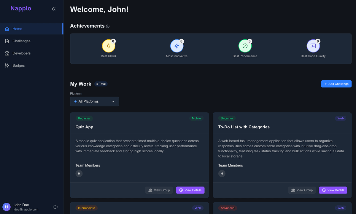 Hero Dashboard